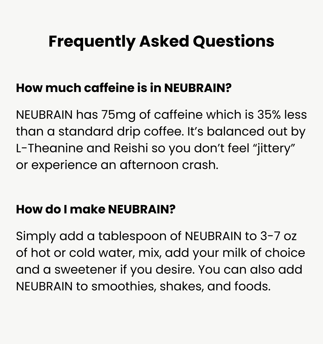 Free Sample Trial + FREE E - Book + Group Access + $5 Gift Card (x3 servings) - NEUBRAIN