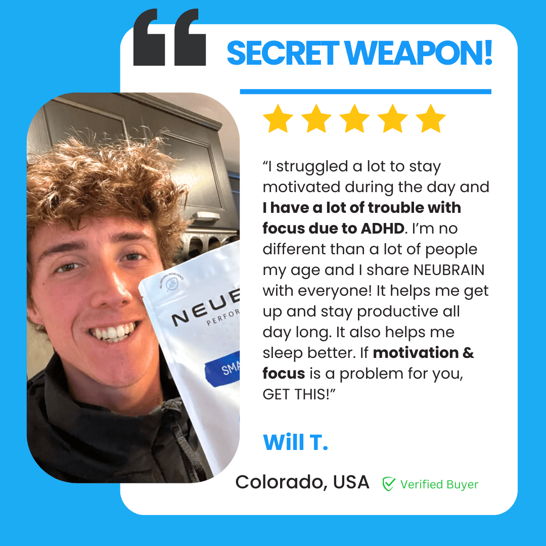 Free Sample Trial + FREE E - Book + Group Access + $5 Gift Card (x3 servings) - NEUBRAIN