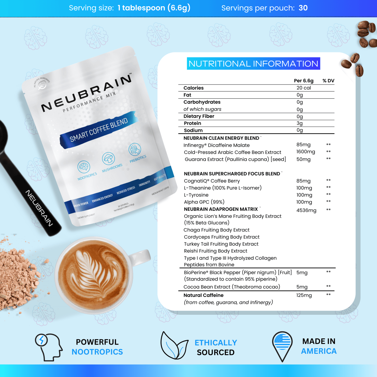 Smart Coffee + FREE Starter Kit - NEUBRAIN