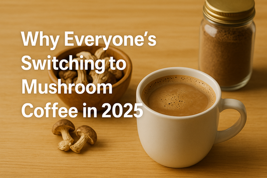 Why Everyone’s Switching to Mushroom Coffee in 2025 (And If It’s Actually Worth It)