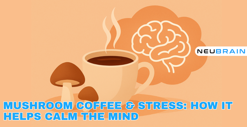 Mushroom Coffee and Stress: How It Helps Calm the Mind