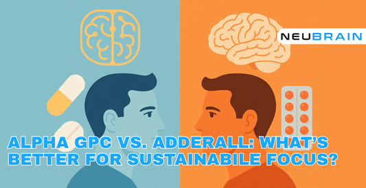 Alpha-GPC vs. Adderall: What’s Better for Sustainable Focus? - NEUBRAIN