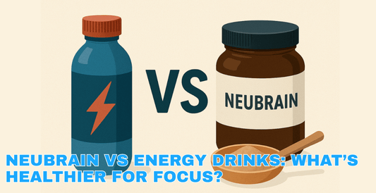 Neubrain vs. Energy Drinks: What’s Healthier for Focus? - NEUBRAIN