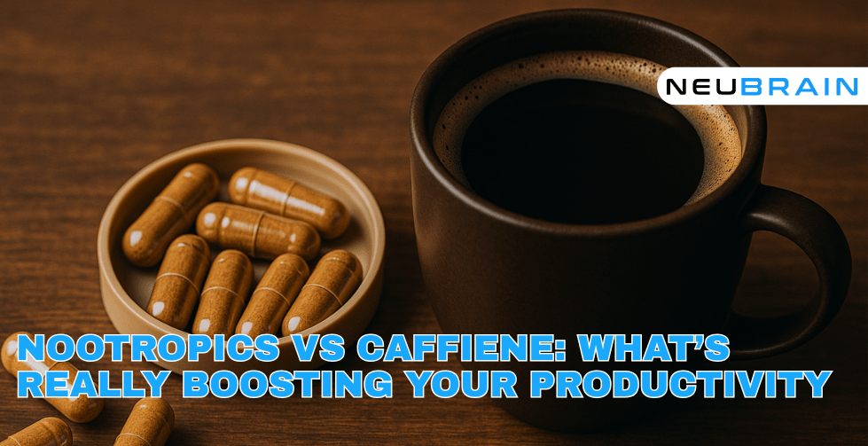 Nootropics vs. Caffeine: What’s Really Boosting Your Productivity? - NEUBRAIN