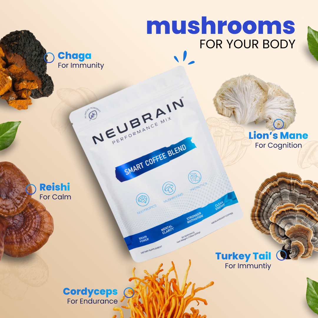 Neubrain Smart Coffee - 30 Day Supply
