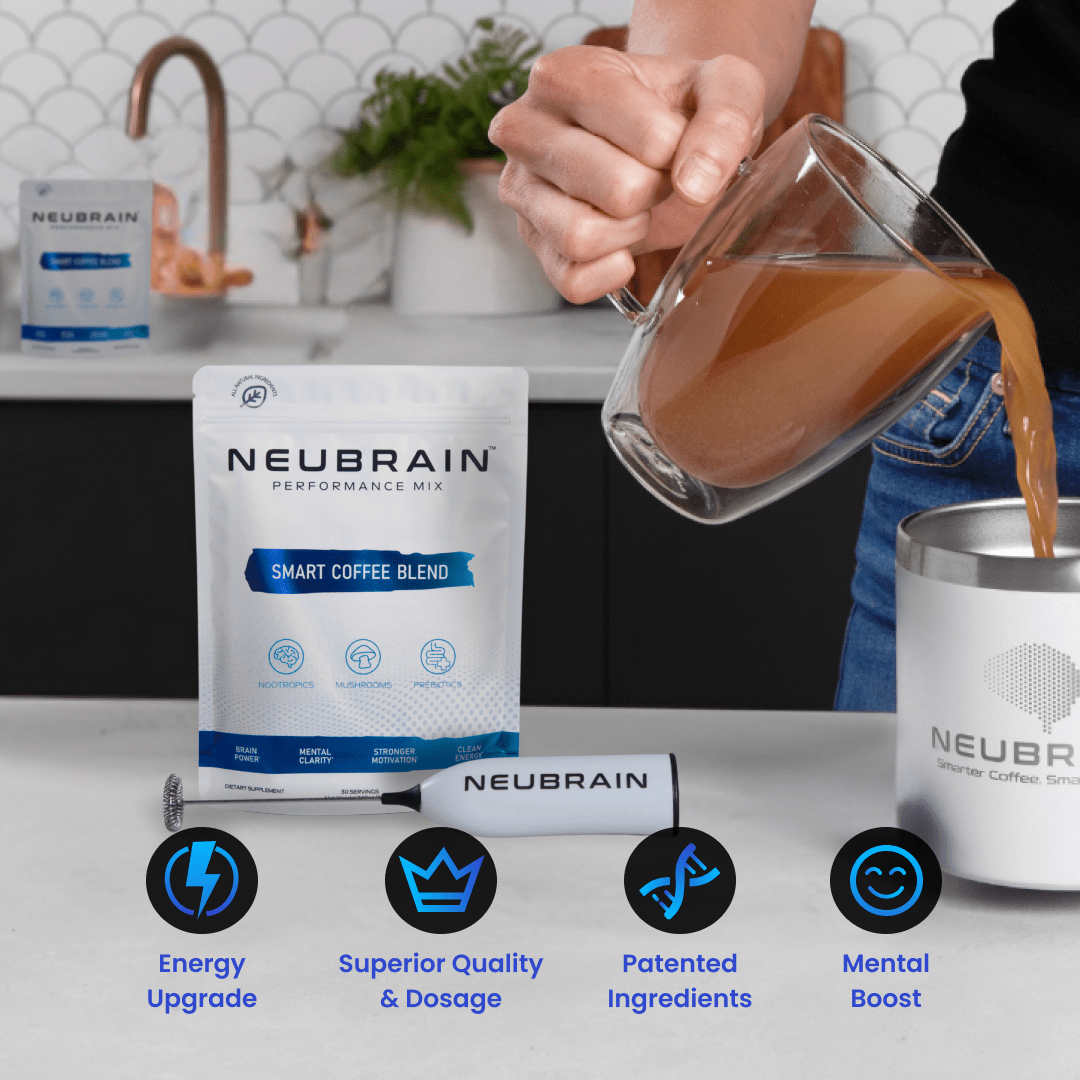 30 Servings of Smart Coffee + FREE Gifts - NEUBRAIN