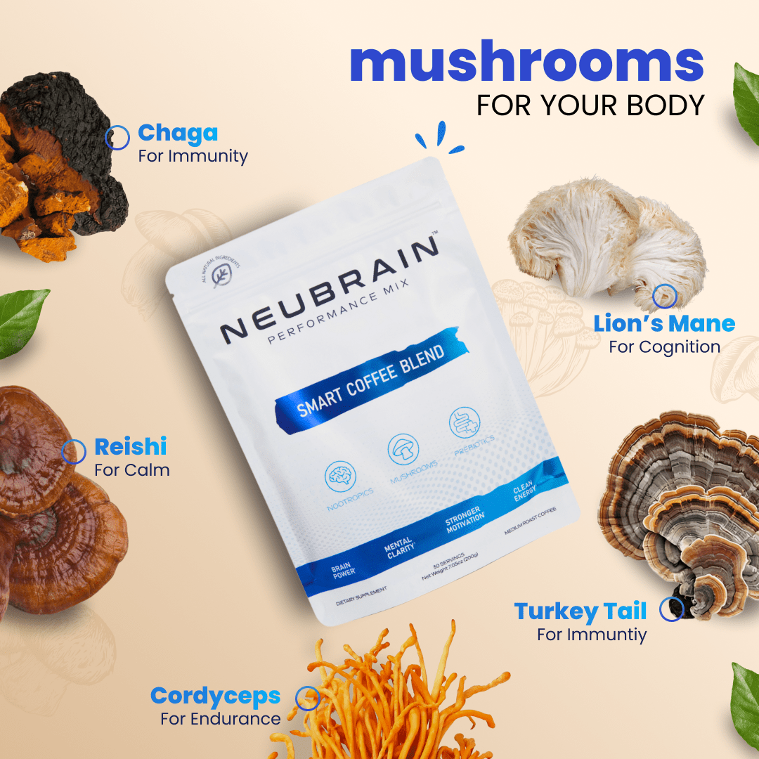 30 Servings of Smart Coffee + FREE Gifts - NEUBRAIN