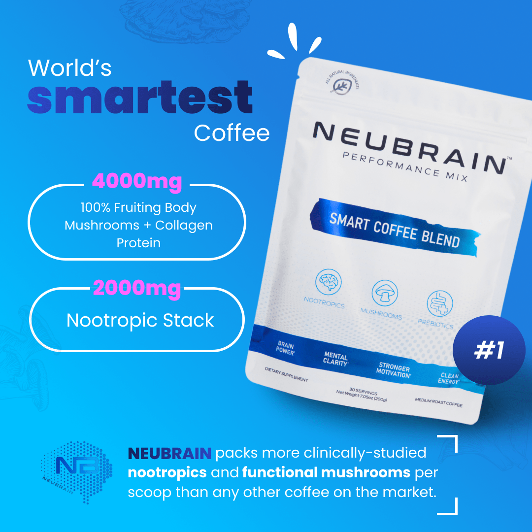 30 Servings of Smart Coffee + FREE Gifts - NEUBRAIN