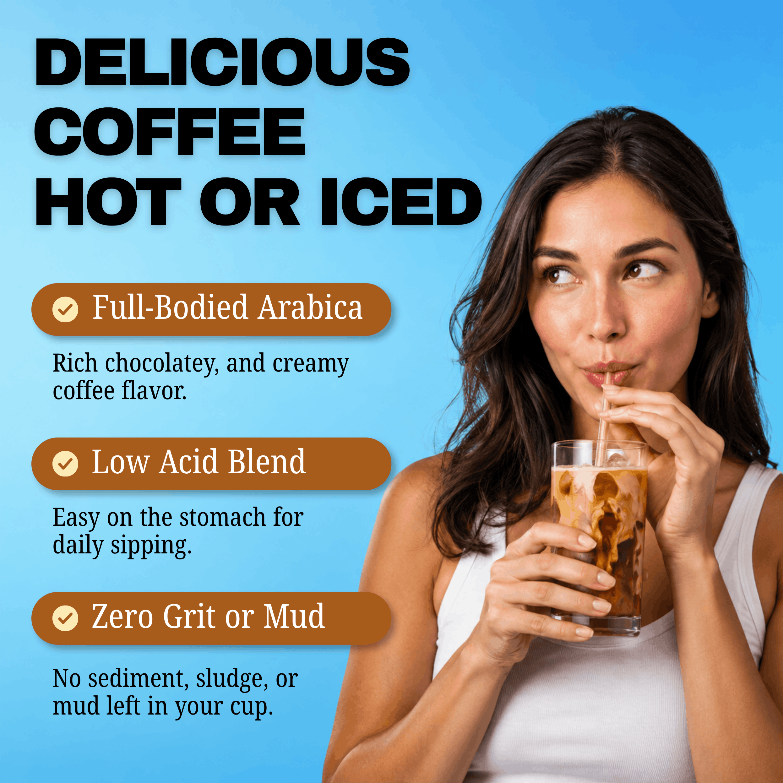 Smart Coffee Blend (#1 Mushroom Coffee) + FREE Gifts