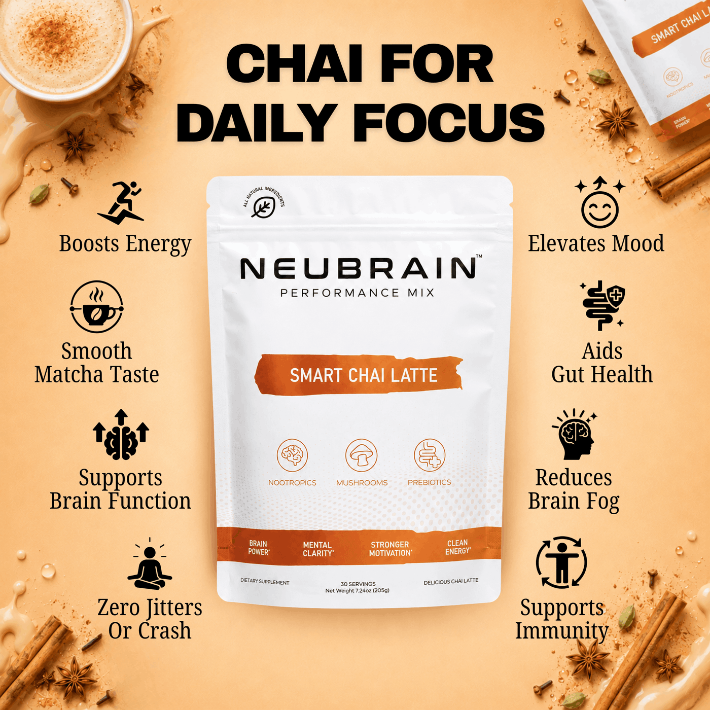 Smart Chai Latte - Limited Time Only