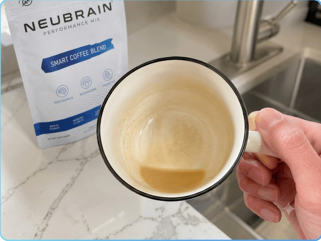 Clean NeuBrain coffee cup