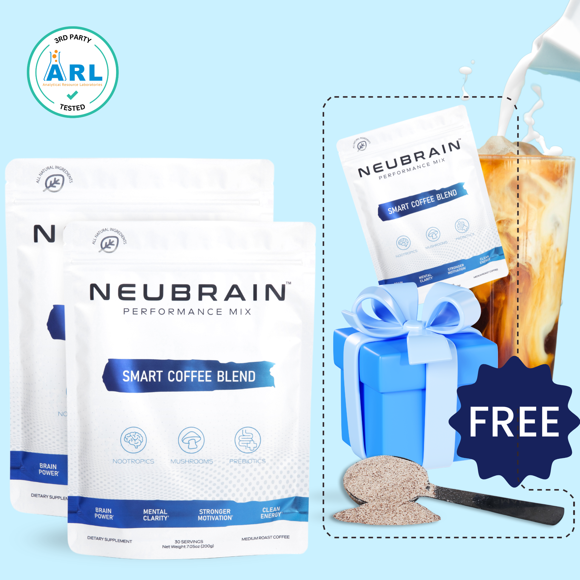 Neubrain Smart Coffee (2 months + 1 month free)