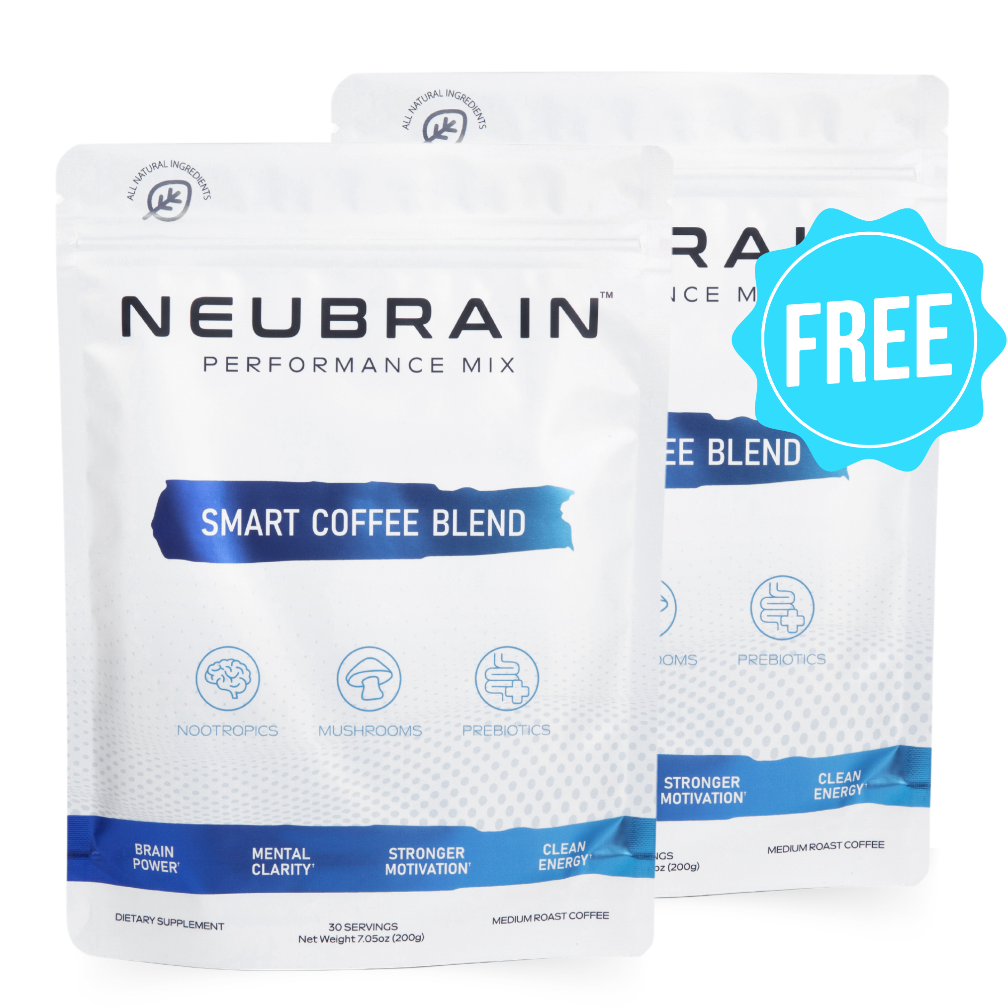 Smart Coffee Buy One Get One FREE (2 Pouches - 2 Month Supply)