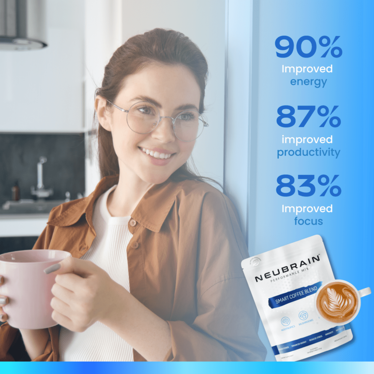 Smart Coffee Blend (30 Servings) - NEUBRAIN