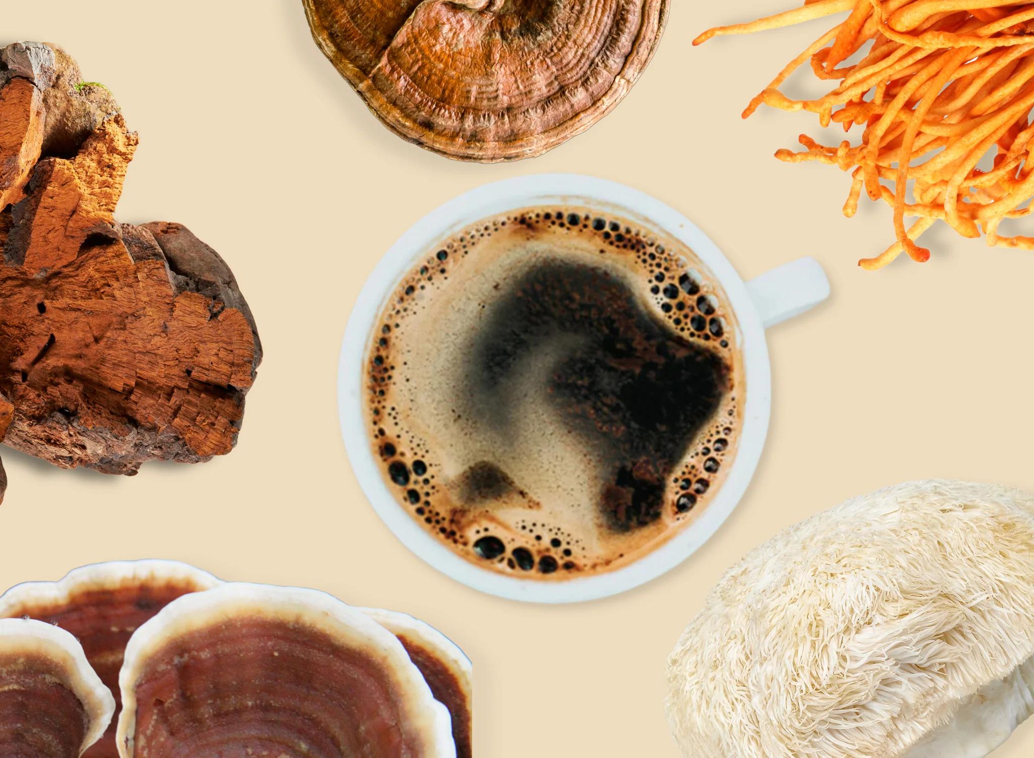 Neubrain mushroom coffee with functional mushrooms